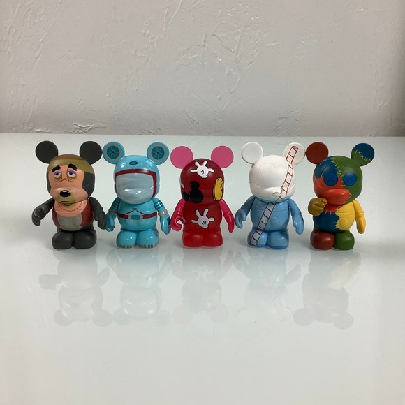 Disney Vinylmation The Art of Disney Theme Parks Figures lot of 5 - Picture 2 of 12